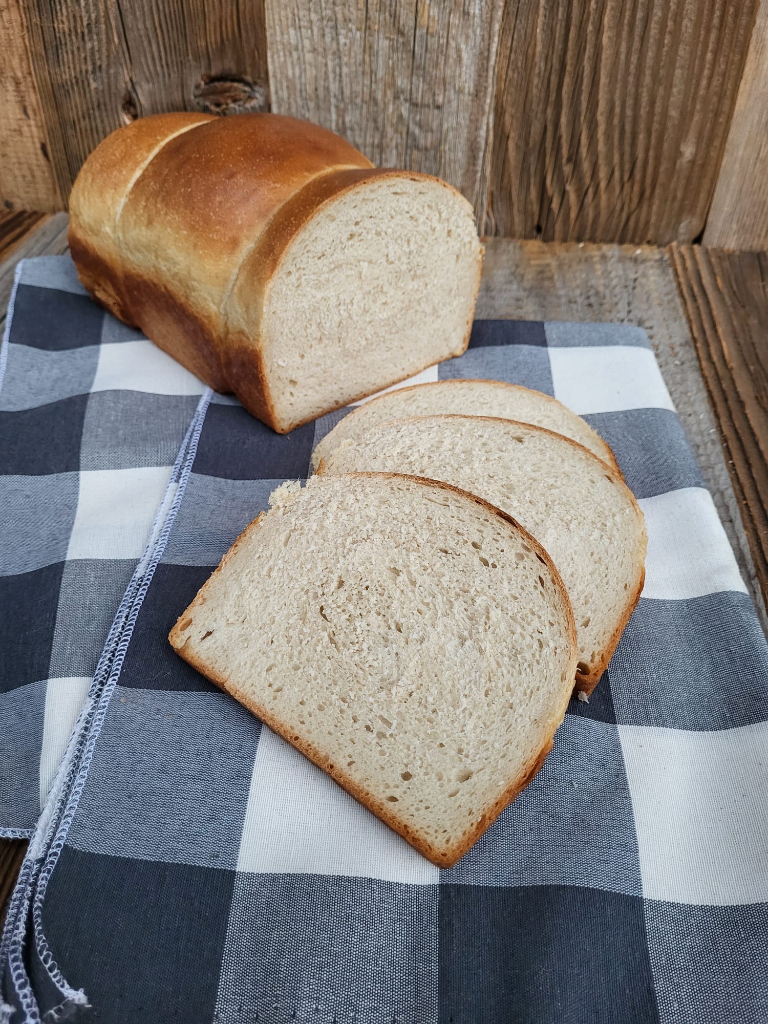 Toastbrot mit Anschnitt