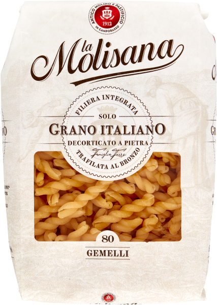 Molisana Gemelli Nr. 80 500g – Premium Pasta aus 100 % italienischem Hartweizengrieß