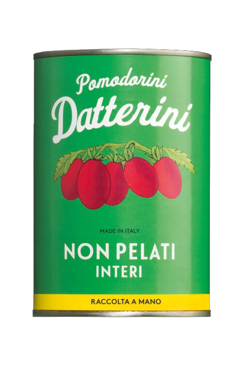 Pomodori Datterini Vintage – Datteltomaten in Tomatensaft 400g