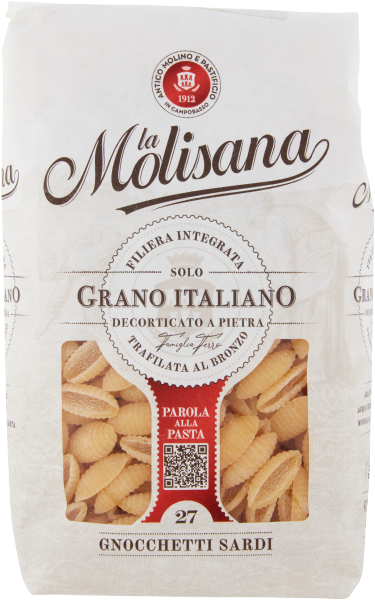 Molisana Gnocchetti Sardi Nr. 27 500g – Premium Pasta aus 100 % italienischem Hartweizengrieß