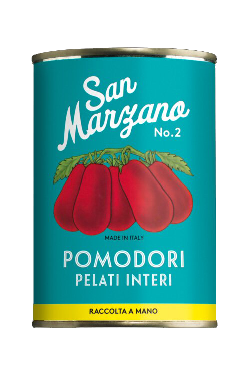 Pomodori Pelati San Marzano No.2 – Ganze & Geschälte Tomaten 400g