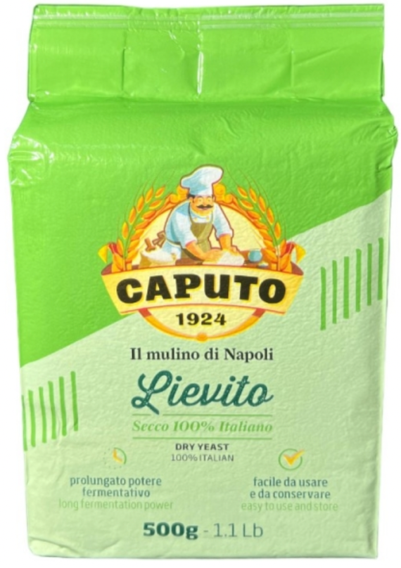 Caputo Trockenhefe 500g – Hefe im Vakuumbeutel für Pizza und Gebäck