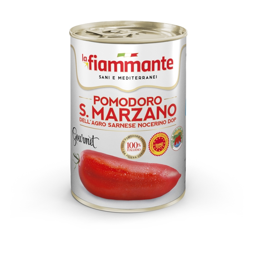 400g Pomodoro San Marzano D.O.P. La Fiammante (geschälte Tomaten)