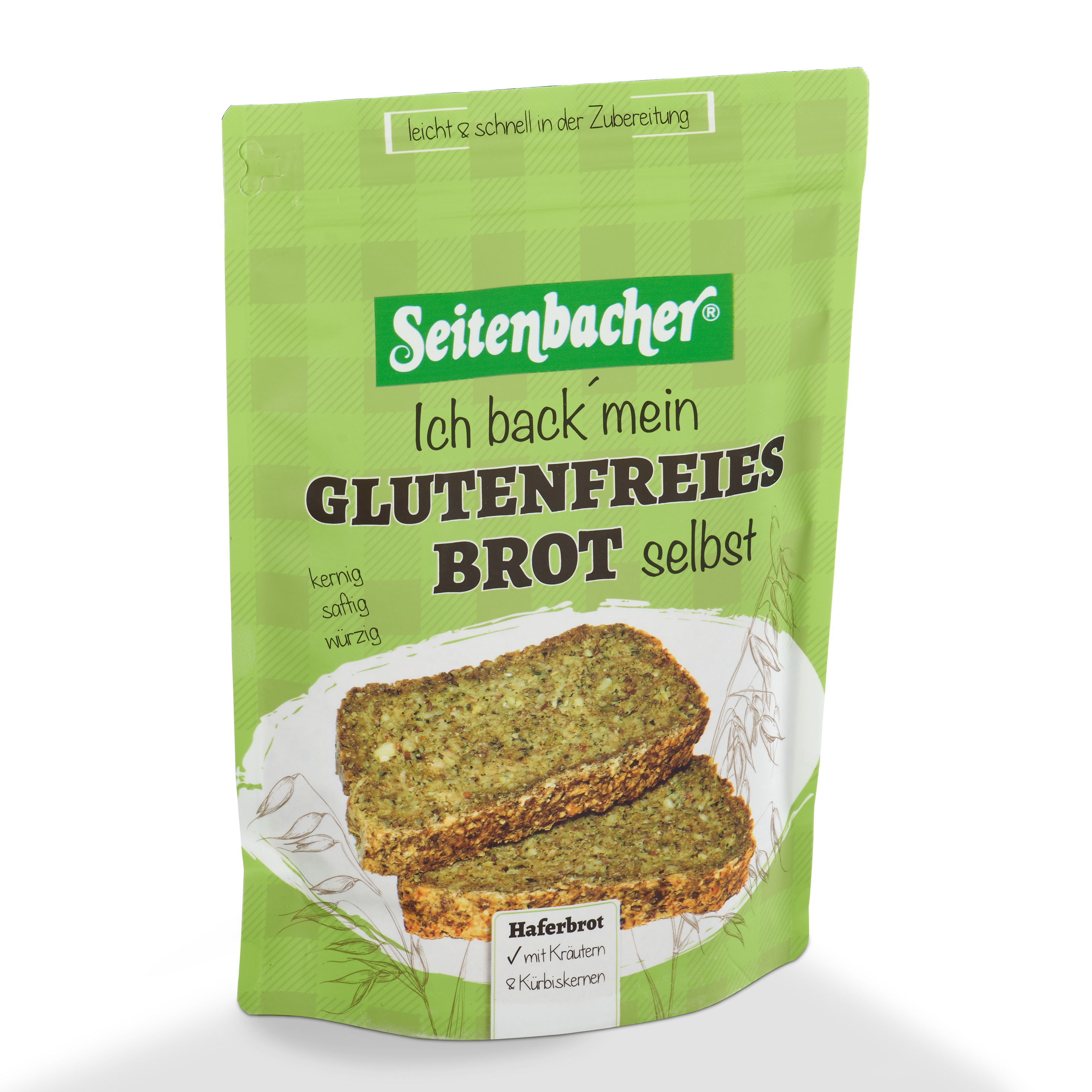 Haferbrot Brotbackmischung glutenfrei Seitenbacher